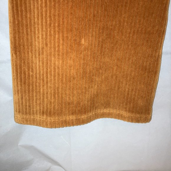 Emory Park Rust Stretch Corduroy Womens Flare Leg Pants Size S - Picture 8 of 13